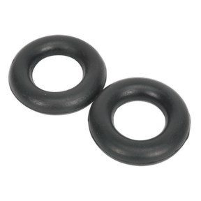 Exhaust Mounting Rubbers - L59 x W59 x D13.5 (Pack of 2) - EX04 - Farming Parts