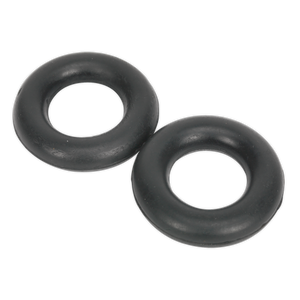 Exhaust Mounting Rubbers - L59 x W59 x D13.5 (Pack of 2) - EX04 - Farming Parts