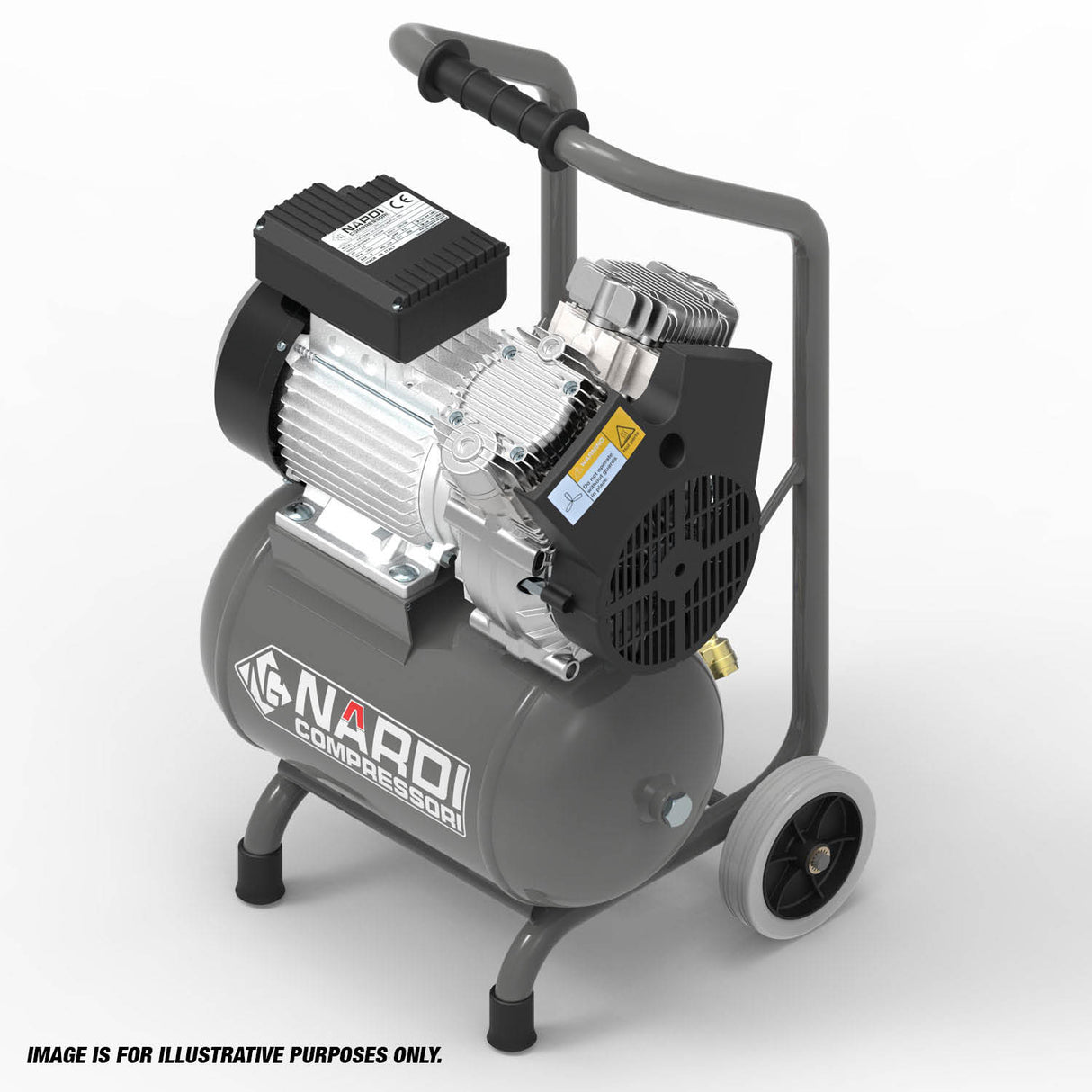 NARDI EXTREME 1 2.00HP 10ltr Oil-Free 4-Pole Compressor EXT10204