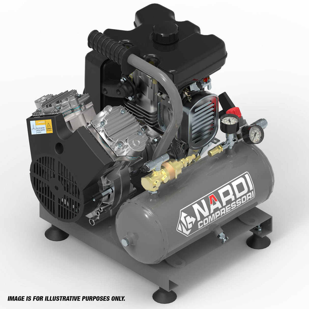 NARDI EXTREME 5G 3.00HP Petrol 7ltr Oil-Free Compressor EXT73060P