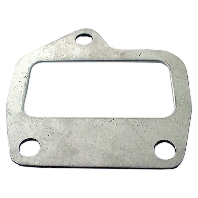 Here is a revised version of the sentence using the provided product data:

An Exhaust Manifold Gasket (Sparex Part No. S.42646) by Sparex, designed for Landini Massey Ferguson tractors, with a rectangular shape featuring three holes and one irregularly shaped edge.