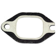 The Sparex Exhaust Manifold Gasket (Part No. S.62446) is a metal gasket featuring an oval opening and two mounting holes, specifically designed for mechanical or automotive applications, including use with Allis Chalmers exhaust manifolds.