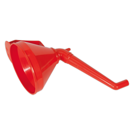 Funnel with Fixed Offset Spout & Filter Medium Ø160mm - F16 - Farming Parts