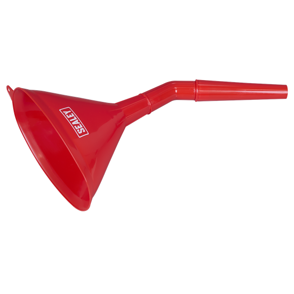 Angled Spout Oval Funnel with Filter 200mm - Medium - SE-F7