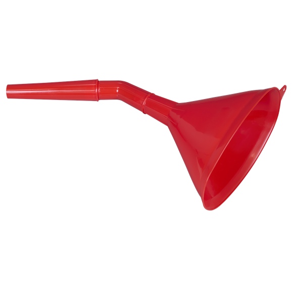 Angled Spout Oval Funnel with Filter 200mm - Medium - SE-F7