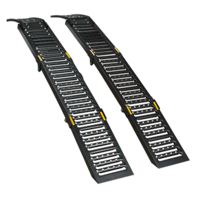 Steel Folding Loading Ramps 500kg Capacity per Pair - FCR500 - Farming Parts