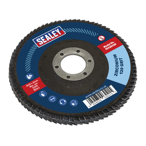 Flap Disc Zirconium Ø125mm Ø22mm Bore 120Grit - FD125120 - Farming Parts