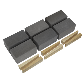 Floor Grinding Block 50 x 50 x 100mm 120Grit - Pack of 6 - FGB120 - Farming Parts
