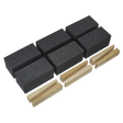 Floor Grinding Block 50 x 50 x 100mm 12Grit - Pack of 6 - FGB12 - Farming Parts