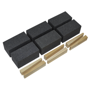 Floor Grinding Block 50 x 50 x 100mm 12Grit - Pack of 6 - FGB12 - Farming Parts