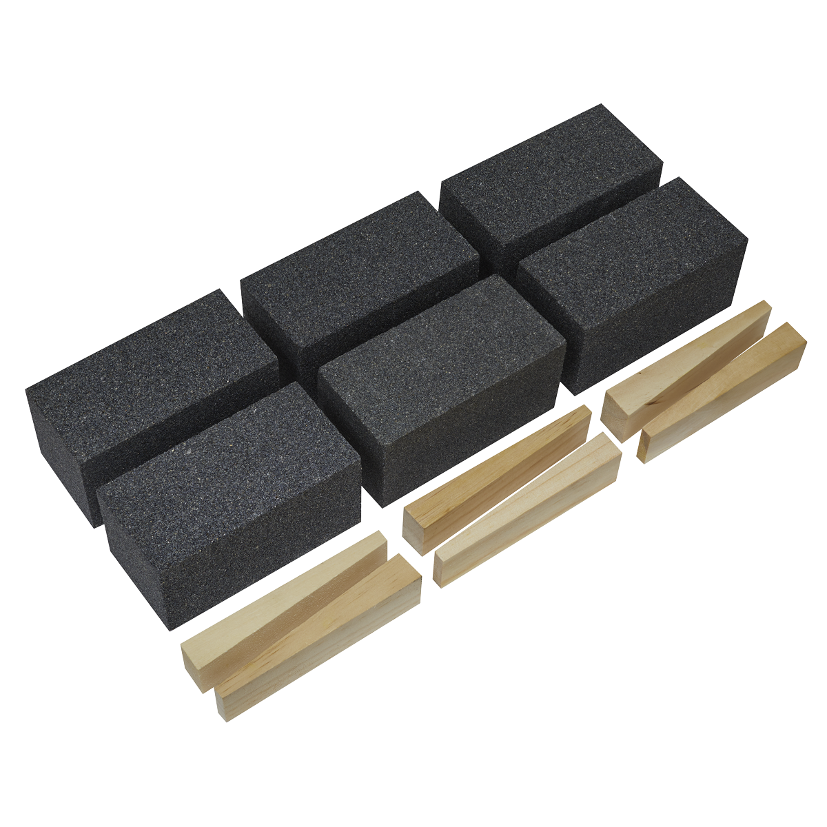 Floor Grinding Block 50 x 50 x 100mm 24Grit - Pack of 6 - FGB24 - Farming Parts