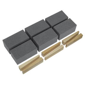 Floor Grinding Block 50 x 50 x 100mm 60Grit - Pack of 6 - FGB60 - Farming Parts
