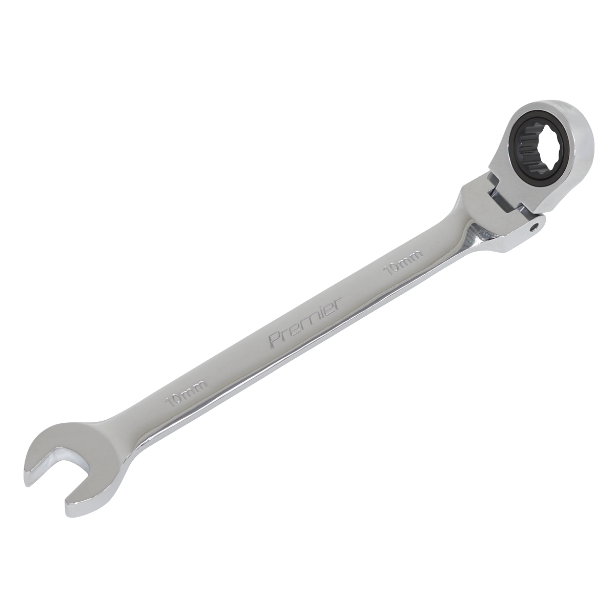 Flexi-Head Ratchet Combination Spanner 10mm - FHRCW10 - Farming Parts