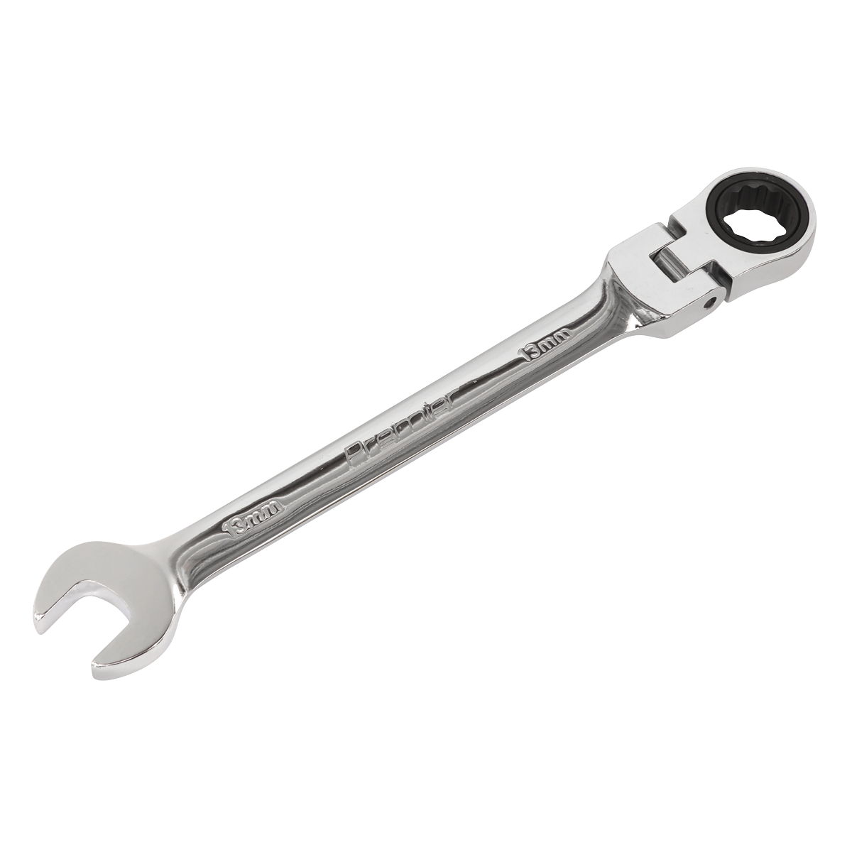 Flexi-Head Ratchet Combination Spanner 13mm - FHRCW13 - Farming Parts