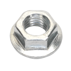 Flange Nut Serrated M5 Zinc Pack of 100 - FN5 - Farming Parts