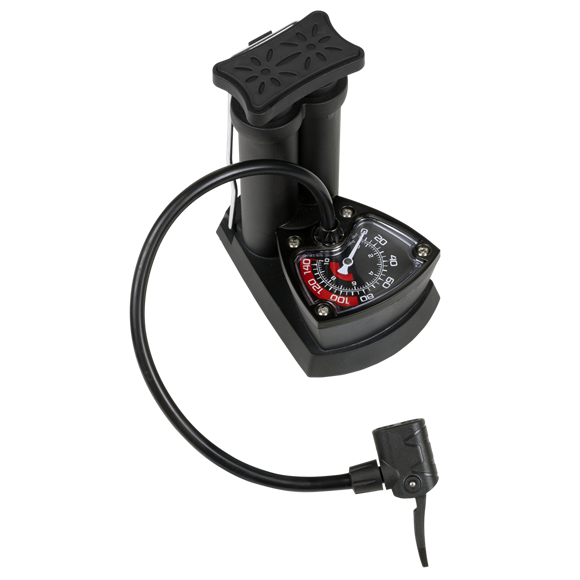 Mini Twin Barrel Bicycle Foot Pump - SE-FP7
