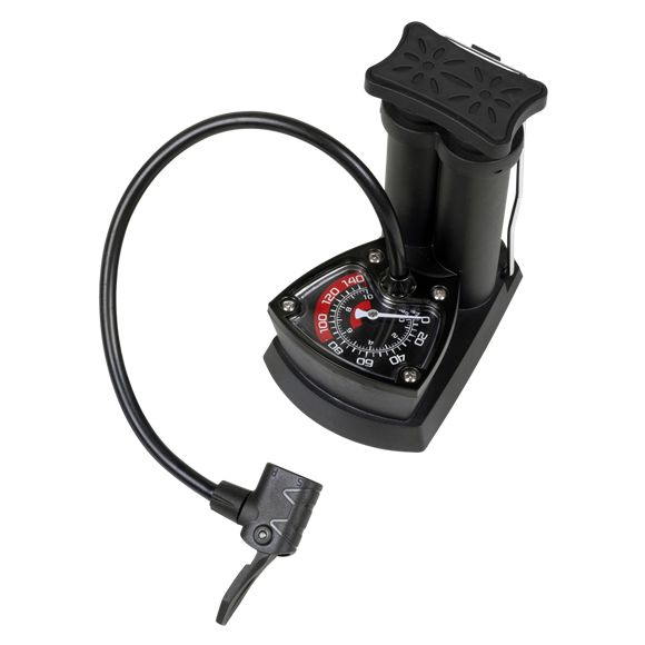 Mini Twin Barrel Bicycle Foot Pump - SE-FP7