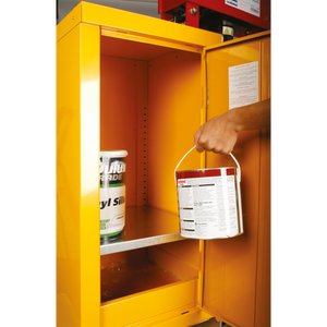 Hazardous Substance Cabinet 460 x 460 x 900mm - FSC04 - Farming Parts