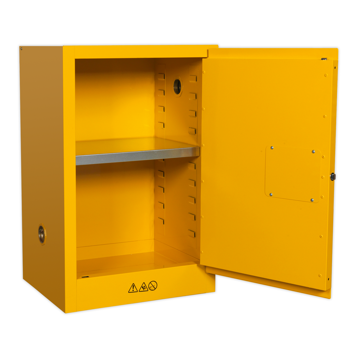Flammables Storage Cabinet 585 x 455 x 890mm - FSC07 - Farming Parts