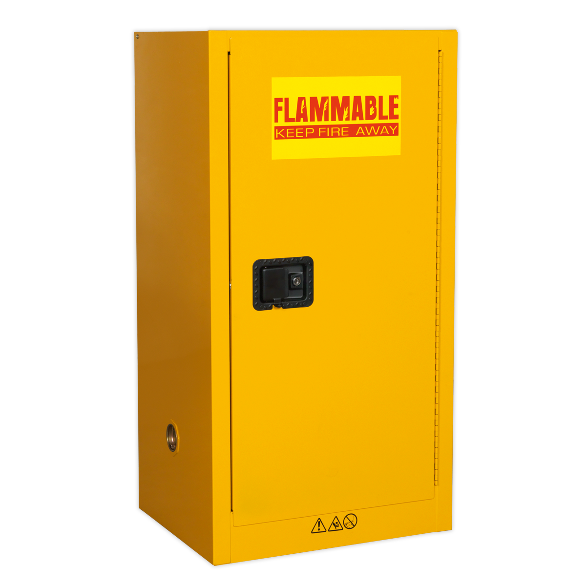 Flammables Storage Cabinet 585 x 460 x 1120mm - FSC08 - Farming Parts