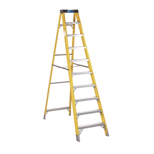 Fibreglass Step Ladder 9-Tread EN 131 - FSL10 - Farming Parts