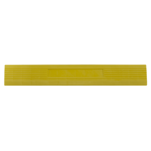 Polypropylene Floor Tile Edge 400 x 60mm Yellow Male - Pack of 6 - FT3EYM - Farming Parts