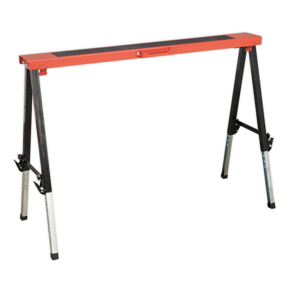 Fold Down Trestle with Adjustable Legs 150kg Capacity - FTAL1 - Farming Parts