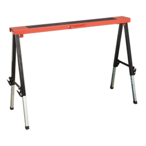 Fold Down Trestle with Adjustable Legs 150kg Capacity - FTAL1 - Farming Parts
