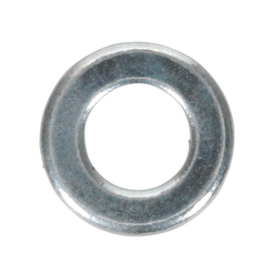 Flat Washer DIN 125 - M5 x 10mm Form A Zinc Pack of 100 - FWA510 - Farming Parts