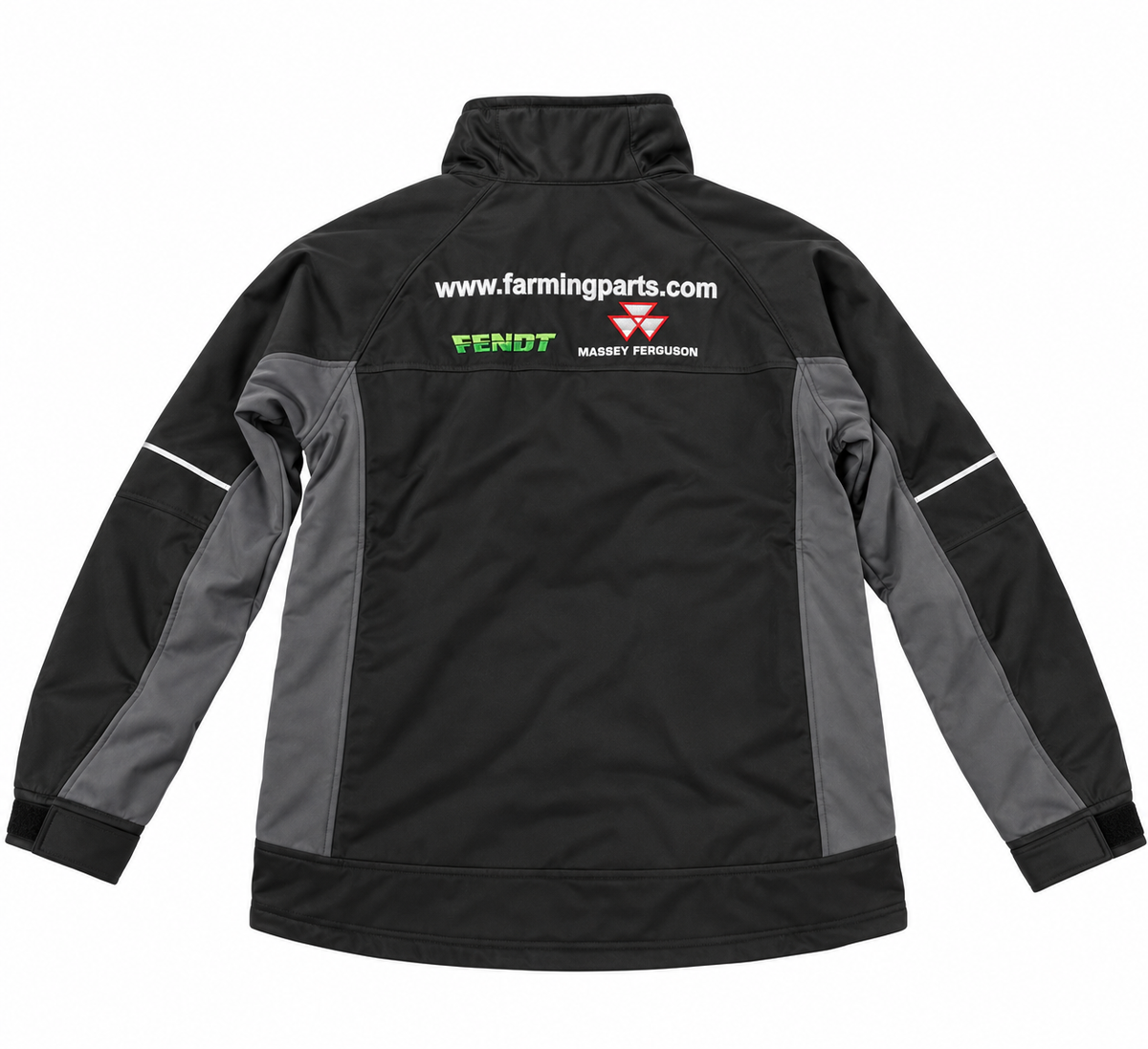 Farming Parts TuffStuff Stanton Softshell Jacket – Black & Grey – 252