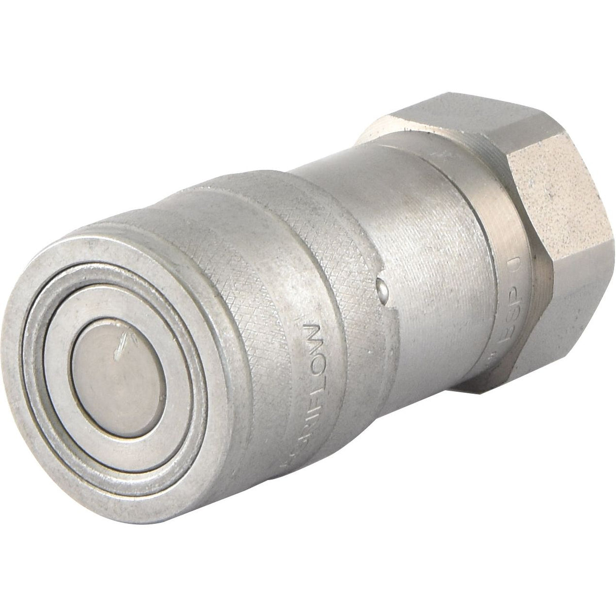 Flat Faced Coupling Female 1/2" Body x 3/4" BSP Female Thread - S.7636 - Farming Parts