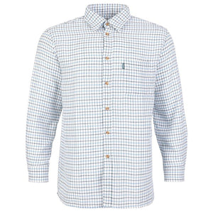 Fort Workwear 100 Tattersall Shirt for Work – Blue