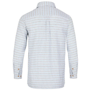 Fort Workwear 100 Tattersall Shirt for Work – Blue