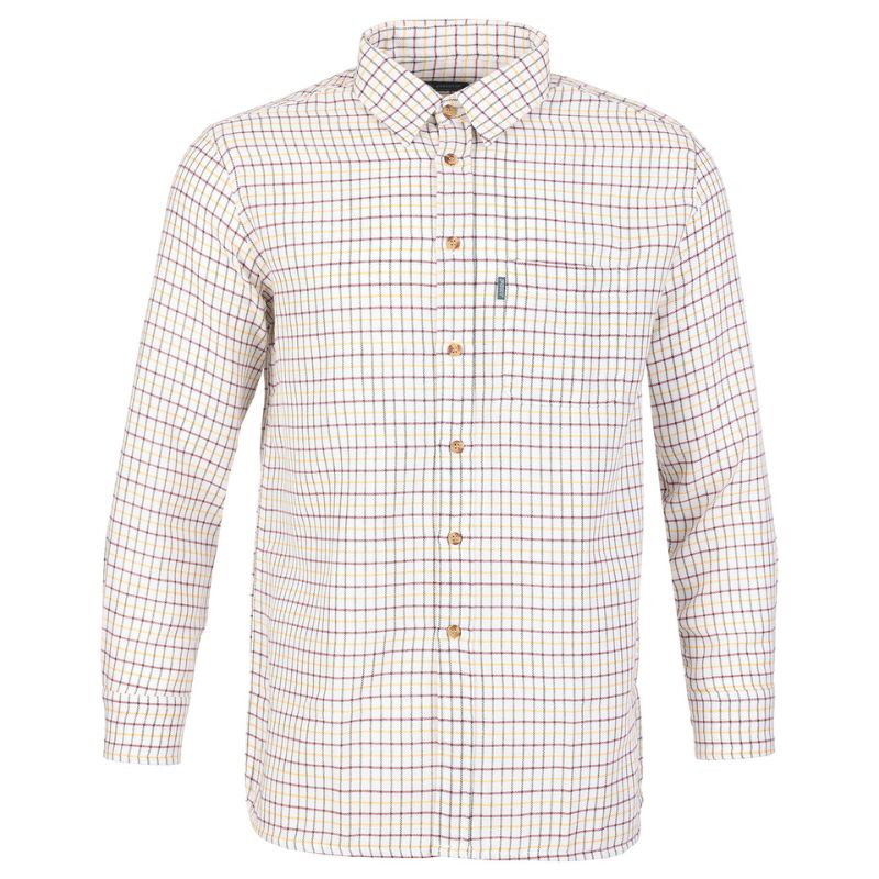 Fort Workwear 100 Tattersall Shirt for Work – Blue