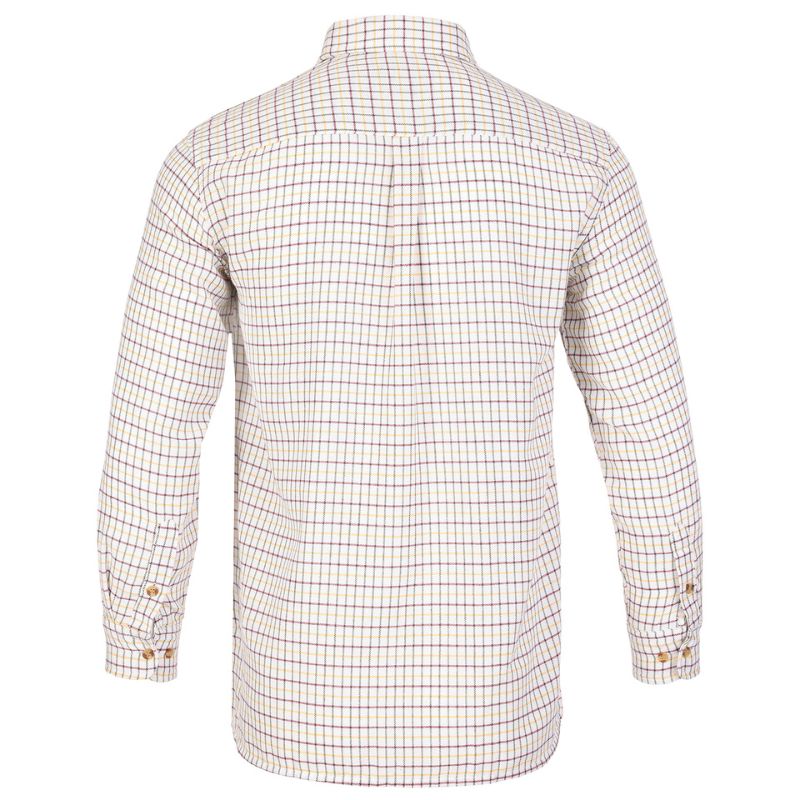 Fort Workwear 100 Tattersall Shirt for Work – Blue