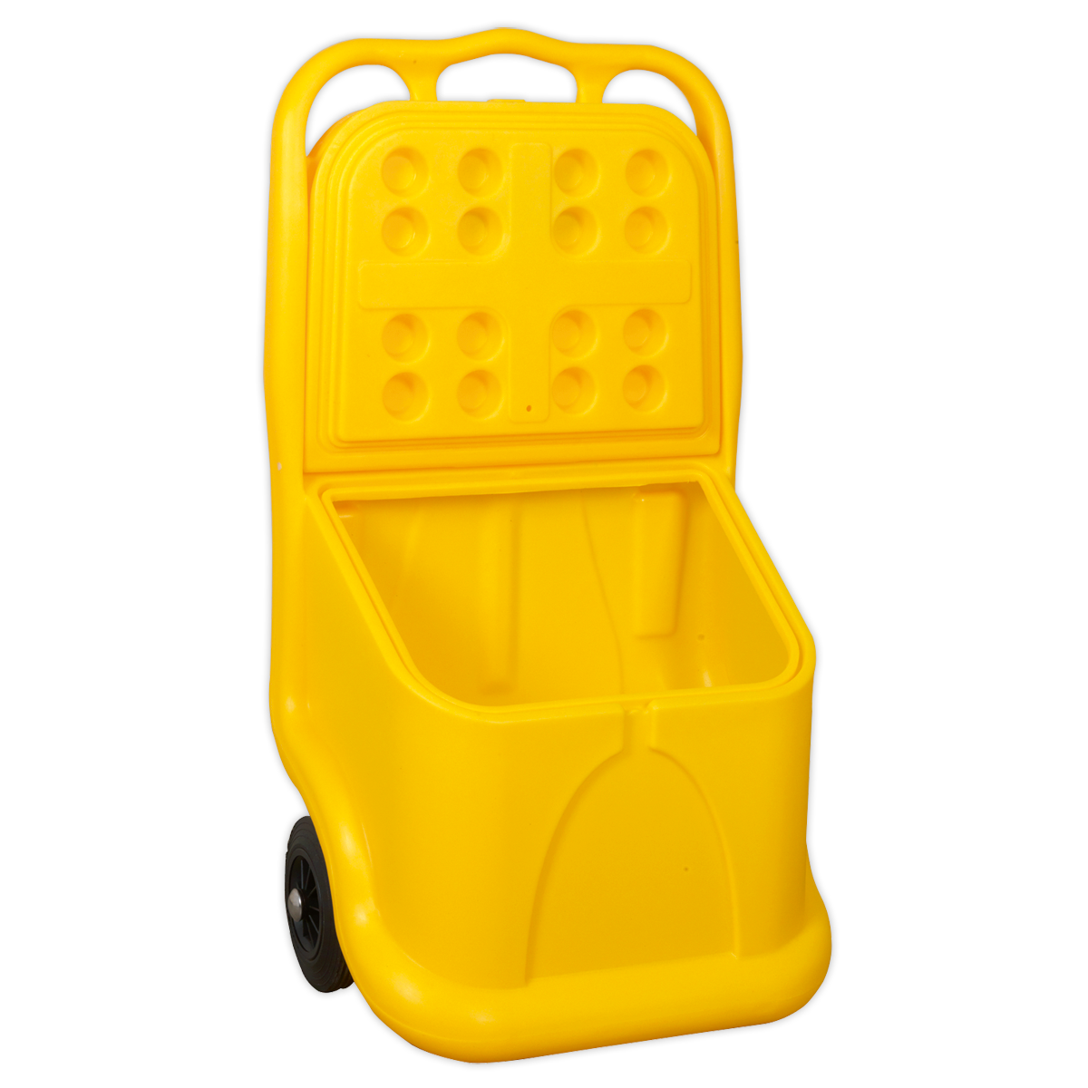 Grit/Salt Mobile Storage Cart 75L - GB04 - Farming Parts