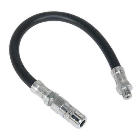 Rubber Delivery Hose with 4-Jaw Connector Flexible 300mm 1/8"BSP Gas - GGHE300 - Farming Parts