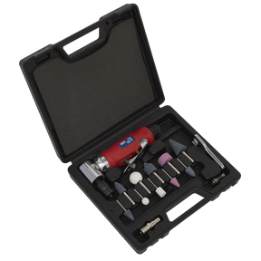 Air Die Grinder 90° Angle Kit 15pc - GSA675 - Farming Parts