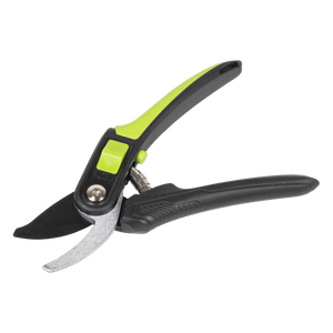 Bypass Secateurs with Soft Grip Handle, 3-Stage Safety Lock & Carbon Steel Blade, 220mm - SE-GTSG004