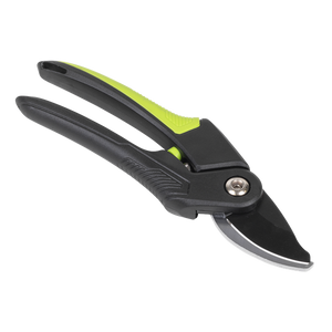 Bypass Secateurs with Soft Grip Handle, 3-Stage Safety Lock & Carbon Steel Blade, 220mm - SE-GTSG004