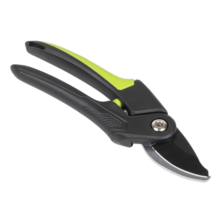 Bypass Secateurs with Soft Grip Handle, 3-Stage Safety Lock & Carbon Steel Blade, 220mm - SE-GTSG004