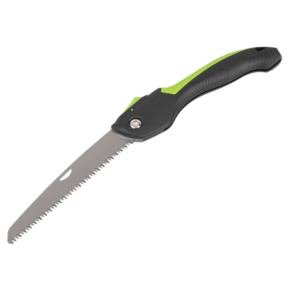 Folding Pruning Saw with Soft Grip Handle, 2 Cutting Positions & Carbon Steel Blade, 233mm - SE-GTSG006