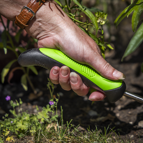 Hand Rake with Soft Grip Handle & Stainless Steel Tines 310mm - SE-GTSG010