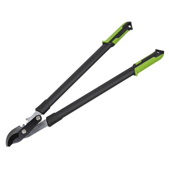 Bypass Lopping Shears with Soft Grip Handle, Geared & Carbon Steel Blade - SE-GTSG014