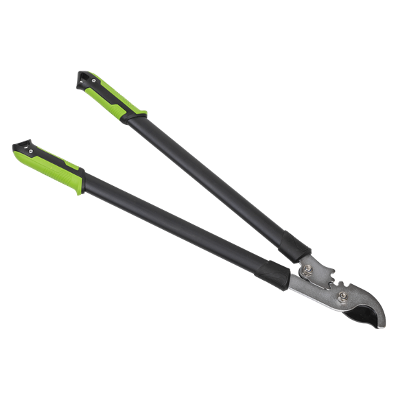 Bypass Lopping Shears with Soft Grip Handle, Geared & Carbon Steel Blade - SE-GTSG014
