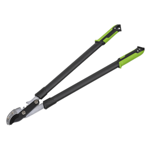 Anvil Lopping Shears with Soft Grip Handle, Geared & Carbon Steel Blade - SE-GTSG015
