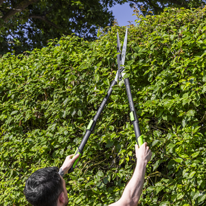 Telescopic Hedge Shears with Soft Grip Handle & Carbon Steel Blade - SE-GTSG019