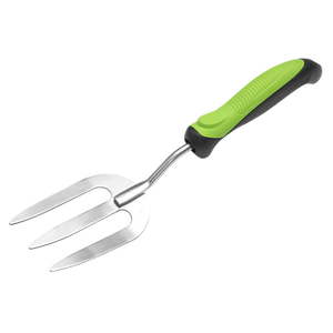 Hand Fork with Soft Grip Handle & Stainless Steel Tines - SE-GTSG021