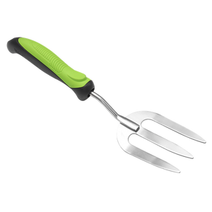 Hand Fork with Soft Grip Handle & Stainless Steel Tines - SE-GTSG021