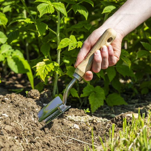 Premier Hand Trowel Hand Trowel with Ash Handle & Stainless Steel Blade - SE-GTWH003